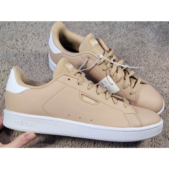 NWT Adidas Urban Court Sneakers Mens 10 Beige IF4078 Streetwear main image 6